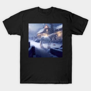 Christmas Horses Series T-Shirt